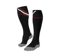 FALKE Men's SK4 Advanced M Kh Wool Functional Yarn Warm Thin 1 Pair Skiing Socks, Black 3008 Iconic, 5.5-7.5