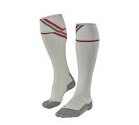 FALKE Men's SK4 Advanced M Kh Wool Functional Yarn Warm Thin 1 Pair Skiing Socks, White Off-White 2040 Iconic, 8-9