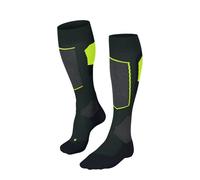 FALKE Men's SK4 Advanced M Kh Wool Warm Thin 1 Pair Skiing Socks, Green Holly 7385-O 5.5-7.5