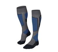 FALKE Men's SK4 Ski Socks Merino Wool Black More Colours Thin Thermal Padded Long Ski Sock Cushioned Sole Breathable Quick Dry Direct Shoe Contact Ideal For Advanced Skier 1 Pair