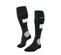 FALKE Men's SK4 Stripe Ski Socks Light Cushioning Anti Blister Warm Thin Breathable Quick-Drying Climate-Regulating Odour-Neutralising Wool Functional Yarn 1 Pair