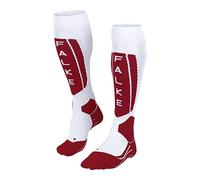 FALKE Men's SK5 Expert M Kh Silk Warm Thin 1 Pair Skiing Socks, White 2088, 5.5-7.5