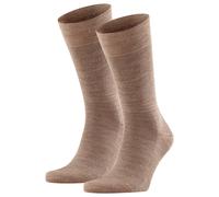 FALKE Men's Socks 2-Pack - Sensitive Berlin, Short Socks, Comfort Band, Solid...