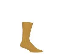 FALKE Mens Socks Lhasa Ribbed Cashmere Blend Smooth Toes Many Colours- Pack of 1