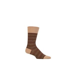 Falke Men's Socks Sensitive London Striped Cotton Various Colours/Sizes - 1 Pack