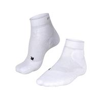 FALKE Men's TE2 Short M Sso Cotton Anti-Blister 1 Pair Tennis Socks, White 2000, 5.5-7.5