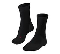 FALKE Men's TE4 M So Cotton Anti-Blister 1 Pair Tennis Socks, Black 3000, 9.5-10.5