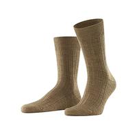 FALKE Men's Teppich Im Schuh M So Wool Plain 1 Pair Socks, Brown Nutmeg Melange 5410, 7-8