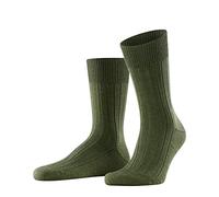FALKE Men's Teppich Im Schuh M So Wool Plain Socks 1 Pair, Green Herb 7754, 7-8