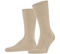 Falke Mens Tiago Dotted Line Socks - Silk Beige