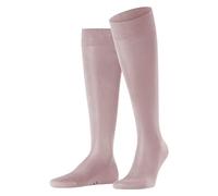 FALKE Men's Tiago M Kh Fil D'Écosse Cotton Long Plain 1 Pair Knee-High Socks, Pink Rose 8740, 7-8