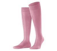 FALKE Men's Tiago M Kh Fil D'Écosse Cotton Long Plain 1 Pair Knee-High Socks, Pink Rose Water 8804, 7-8