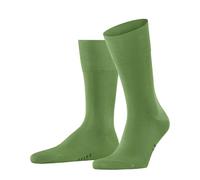 FALKE Men's Tiago M So Fil D'Écosse Cotton Plain 1 Pair Socks, Green Fairway 7480, 10-11