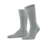 Falke Mens Mouse Grey Tiago Logo-print Organic-cotton Blend Knitted Socks 7.5-8