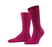 FALKE Men's Tiago M So Fil D'Écosse Cotton Plain 1 Pair Socks, Red Berry 8390, 8.5-9.5
