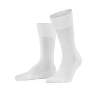 FALKE Men's Tiago M So Fil D'Écosse Cotton Plain 1 Pair Socks, White 2000, 10-11