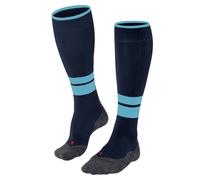 Falke Mens TK Compression W3 Energy Trekking Knee-High Socks - Marine Navy/Blue