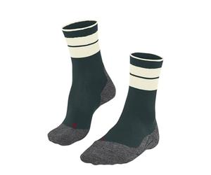 FALKE Men's TK Stabilizing M So Wool Thick Anti-Blister 1 Pair Hiking Socks, Green Peacock 7373, 5.5-7.5