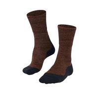 FALKE Men's TK1 Adventure Wool M So Breathable Thick Anti-Blister 1 Pair Hiking Socks, Orange Tangerine 8094, 11-12.5