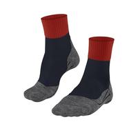 FALKE Men's TK2 Explore Cool Short M SSO Lyocell Functional Yarn Thick Anti-Blister 1 Pair Hiking Socks, Orange (Samba Orange 8182), 5.5-7.5