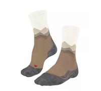 FALKE Men's TK2 Explore M So Wool Thick Anti-Blister Hiking Socks 1 Pair, Beige 4240, 5.5-7.5
