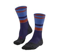 FALKE Men's TK2 Explore Compression M So Wool Functional Yarn Thick Anti-Blister Hiking Socks 1 pair, Blue Note 6545, 8-9