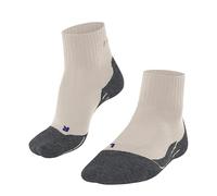 FALKE Men's TK2 Explore Cool Short M Sso Lyocell Functional Yarn Thick Anti-Blister Hiking Socks 1 Pair, Beige Natural 4200, 9.5-10.5