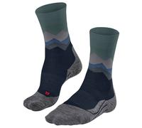 Falke Mens TK2 Explore Crest Socks - Marine Blue