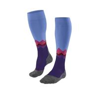 FALKE Men's TK2 Explore Long M Kh Wool Functional Yarn Thick Anti-Blister Hiking Socks 1 pair, Purple 6300, 9.5-10.5