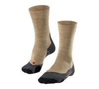 FALKE Men's TK2 Explore M So Wool Thick Anti-Blister 1 Pair Hiking Socks, Beige Nature Melange 4100-O, 11-12.5