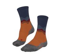 FALKE Men's TK2 Explore M So Wool Thick Anti-Blister 1 Pair Hiking Socks, Blue Enzian 6570 Crest, 11-12.5