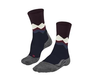 FALKE Men's TK2 Explore M So Wool Thick Anti-Blister 1 Pair Hiking Socks, Blue Limoges 6117 Crest, 9.5-10.5