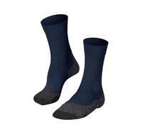 FALKE Men's TK2 Explore M So Wool Thick Anti-Blister 1 Pair Hiking Socks, Blue Stone 6599 8-9