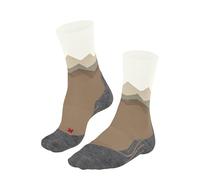FALKE Men's TK2 Explore M So Wool Thick Anti-Blister Hiking Socks 1 Pair, Beige 4240, 5.5-7.5