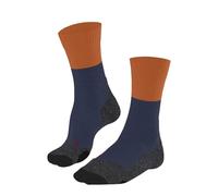 FALKE Men's TK2 Explore M So Wool Thick Anti-Blister Hiking Socks 1 Pair, Blue Enzian 6570, 5.5-7.5