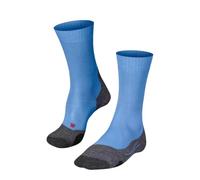 FALKE Men's TK2 Explore M So Wool Thick Anti-Blister Hiking Socks 1 Pair, Blue Note 6545, 8-9