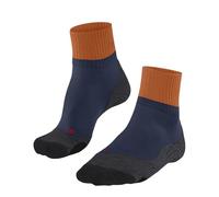 FALKE Men's TK2 Explore Short M Sso Wool Thick Anti-Blister 1 Pair Hiking Socks, Blue Enzian 6570 9.5-10.5