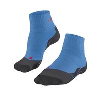 FALKE Men's TK2 Explore Short M Sso Wool Thick Anti-Blister Hiking Socks 1 Pair, Blue Note 6545, 5.5-7.5