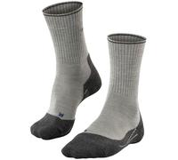 Falke Mens TK2 Explore Wool Silk Trekking Socks - Light Grey