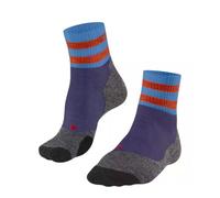 FALKE Men's TK2 Short Stripe Hiking Socks Medium Cushioning Anti Blister Warm Low Cut Breathable Quick-Drying Climate-Regulating Odour-Neutralising Wool Functional Yarn 1 pair