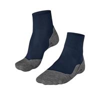 FALKE Men's TK5 Wander Cool Short M Sso Lyocell Functional Yarn Thin Anti-Blister 1 Pair Hiking Socks, Blue Pond 6598, 11-12.5