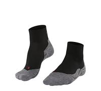 FALKE Men's TK5 Wander Short M Sso Wool Thin Anti-Blister 1 Pair Hiking Socks, Black Black-Mix 3010, 9.5-10.5