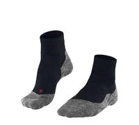 FALKE Men's TK5 Wander Short M Sso Wool Thin Anti-Blister 1 Pair Hiking Socks, Blue Marine 6121, 8-9