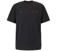 Falke Mens Training Logo T-Shirt - Black
