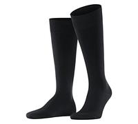 FALKE Men's Ultra Energizing M Kh Cotton With Compression 1 Pair Knee-High Socks, Black 3000, 7-8