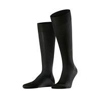 FALKE Men's Ultra Energizing M Kh Cotton With Compression 1 Pair Knee-High Socks, Black 3000, 7-8