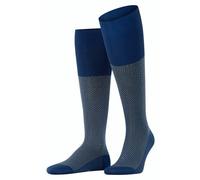 Falke Mens Uptown Tie Knee High Socks - Royal Blue