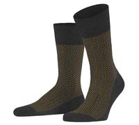 Falke Mens Uptown Tie Socks - Anthracite Grey