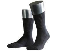 FALKE Unisex Walkie Light U So Wool Plain 1 Pair Socks, Black 3000, 4-5