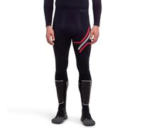 FALKE Men's Warm 3/4 M Ti Functional Yarn Quick Dry 1 Piece Base Layer Bottom, Black 3000 Iconic, L